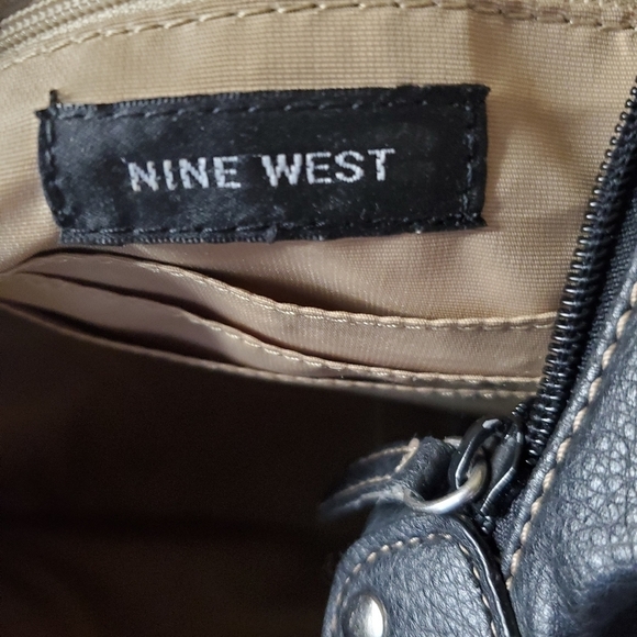 Super soft,  Nine West, black hobo bag - Picture 5 of 7